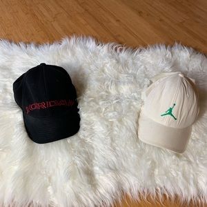 Air Jordan Men’s Caps White and Black